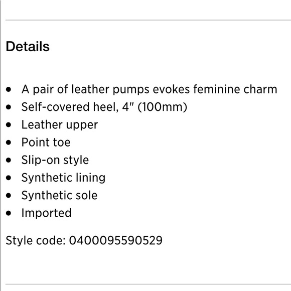 ❤️SOLD NWT Sam Edelman Hazel leather pumps - Picture 14 of 14